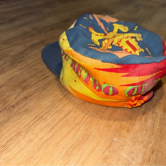 Official Garfield Hat Truckers Cap Bucket Hat All Over Comic Art Cartoon 1978 OS - Picture 3 of 8